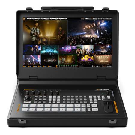 AVMATRIX SHARK S8X PLUS - 8-Channel SDI/HDMI Portable Video Switcher_1
